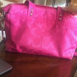 Coach diaper bag